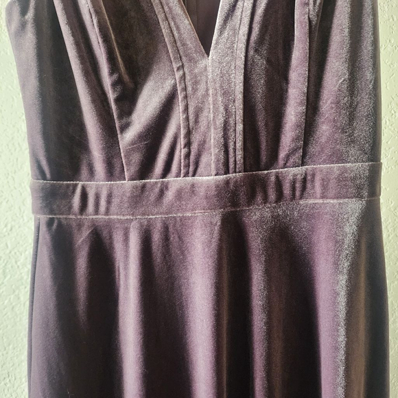 Gorgeous Lulus Gown, Lavendar Velveteen - Picture 2 of 7